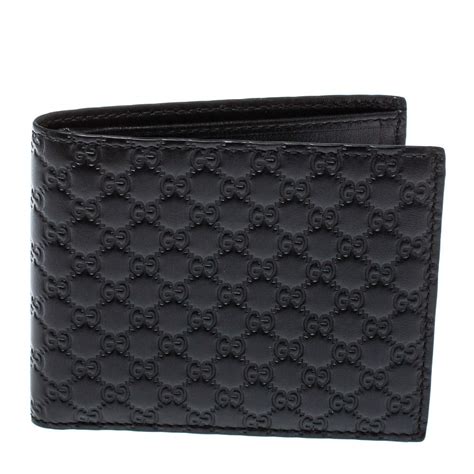 gucci bi fold wallet red|gucci bifold wallet microguccissima black.